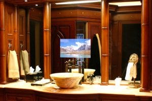 Plymouth Bathroom TV Mirror