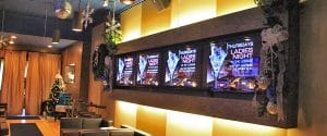Commercial A-V Television Screens
